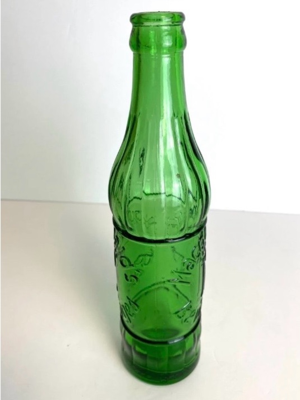 Rare Macdonald's Soda Bottle: Green Glass Pop Bottle,